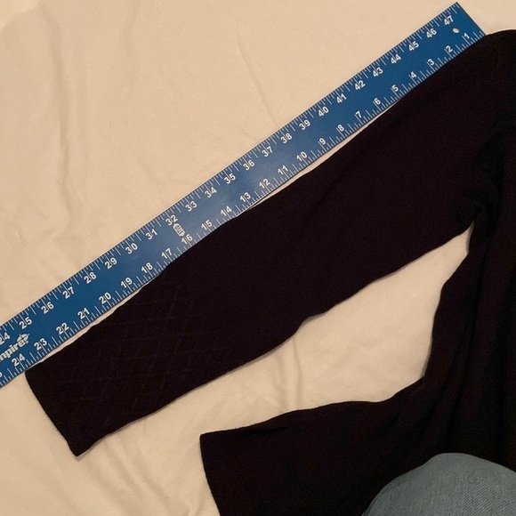 NWT JM Collection Textured Cowl Neck Black Sweater - Size 0X - Picture 8 of 8